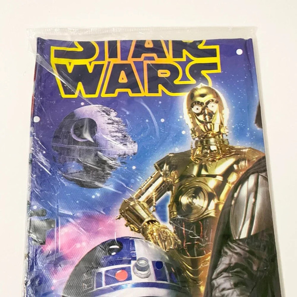 Star Wars Plastic Table Cover Lucasfilm Birthday Party Decoration - Picture 2 of 11
